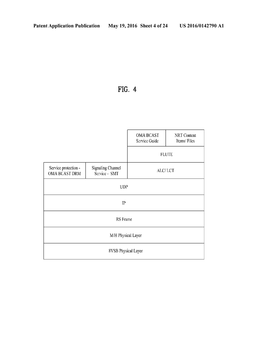 METHOD FOR MAPPING SIGNALING INFORMATION TO ANNOUNCEMENT INFORMATION AND     BROADCAST RECEIVER - diagram, schematic, and image 05