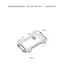 LATCH DEVICE AND SERVER USING THE SAME diagram and image