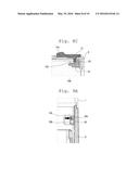 LOCKING DEVICE FOR OPENING AND CLOSING LID diagram and image