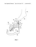 Lacing System With Guide Elements diagram and image