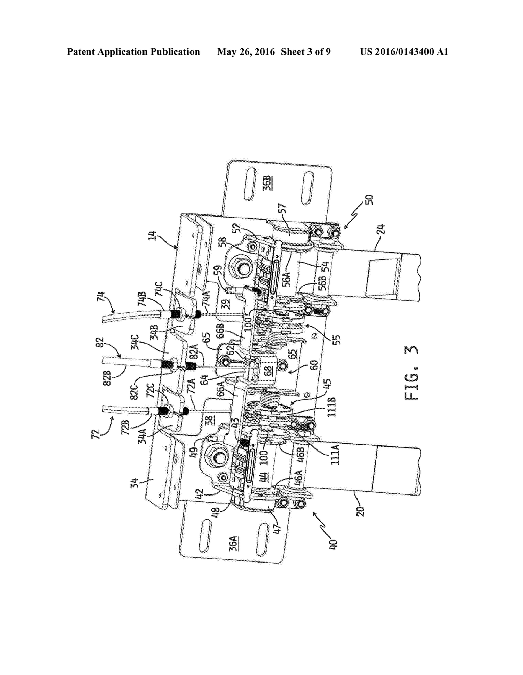 APPARATUS FOR RATCHETING MULTIPLE RESTRAINT WEBS VIA A SINGLE ACTUATOR - diagram, schematic, and image 04