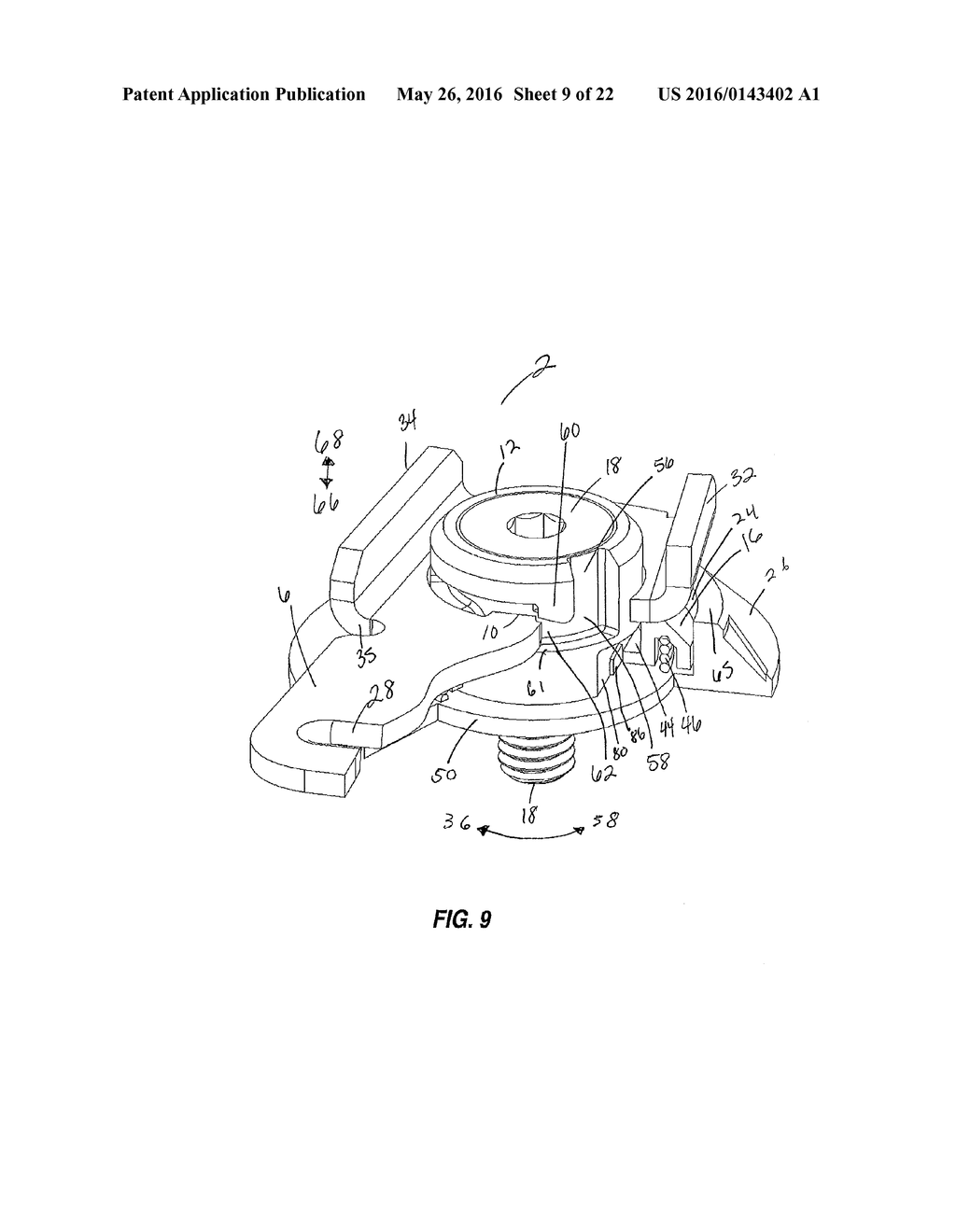 LOCKING CLIP AND ANCHOR ASSEMBLY FOR A TETHER - diagram, schematic, and image 10