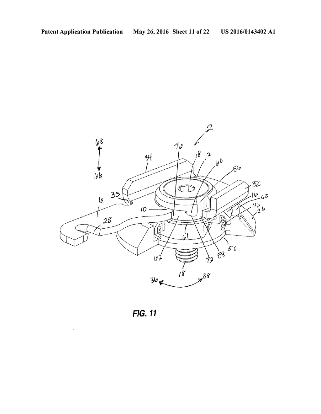 LOCKING CLIP AND ANCHOR ASSEMBLY FOR A TETHER - diagram, schematic, and image 12