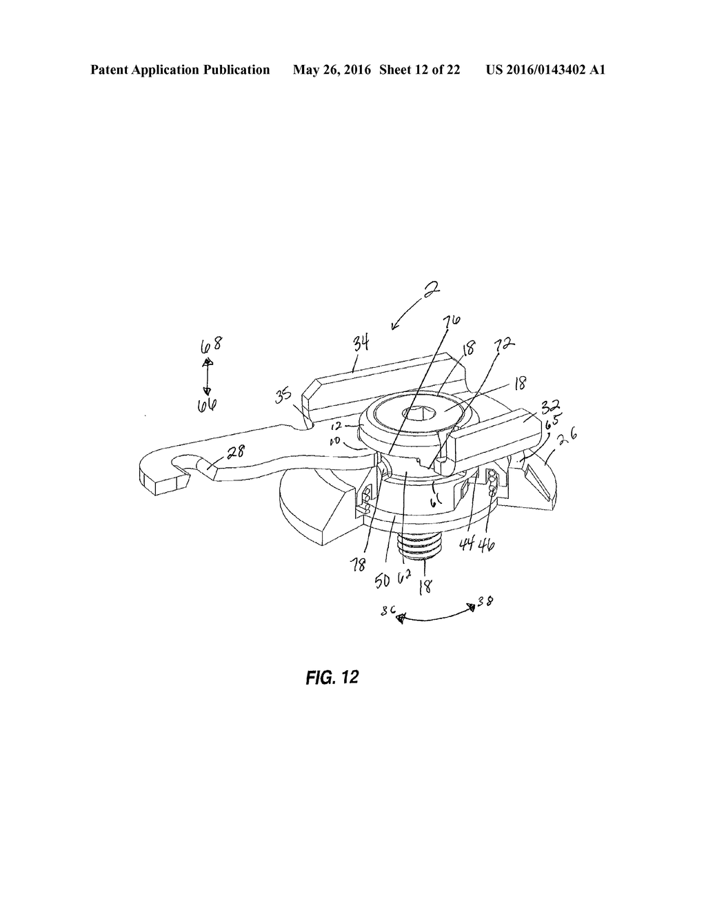 LOCKING CLIP AND ANCHOR ASSEMBLY FOR A TETHER - diagram, schematic, and image 13