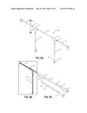 Upright Garment Bag with an Interior and Exterior Hanging System diagram and image