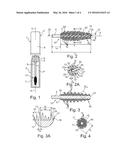 DEVICE FOR APPLYING A COSMETIC PRODUCT diagram and image