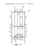 TRANSPORTABLE TELESCOPING FISHING ROD RACK diagram and image