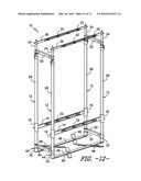 TRANSPORTABLE TELESCOPING FISHING ROD RACK diagram and image