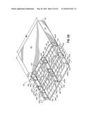 Foldable Bedding Foundation Having L-Shaped Spacers diagram and image