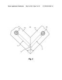 CORNER CONNECTOR DEVICE diagram and image