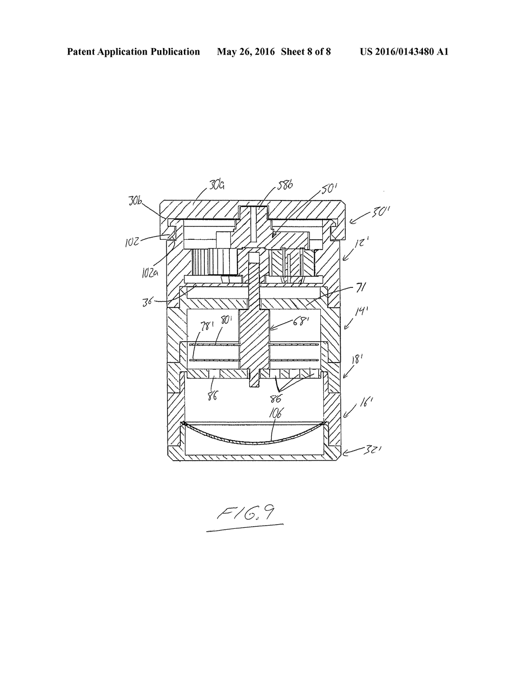 Manually Operable Herb Grinder - diagram, schematic, and image 09