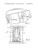 Undermount Cabinet Storage System diagram and image