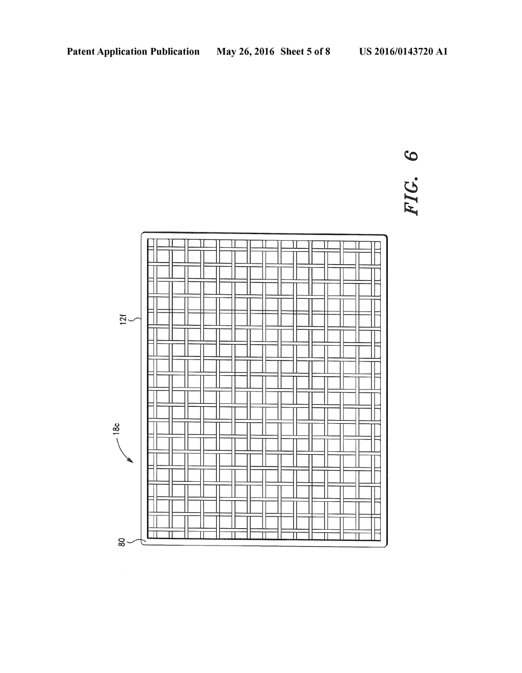 Mesh Fiber Members and Methods for Forming and Using Same for Treating     Damaged Biological Tissue - diagram, schematic, and image 06