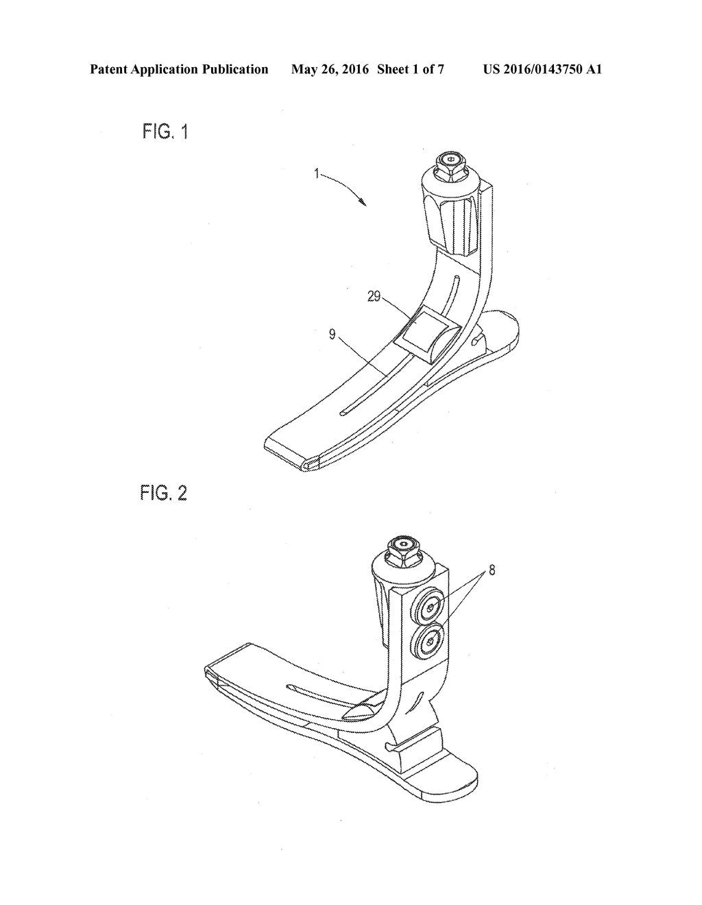 FOOT PROSTHESIS - diagram, schematic, and image 02