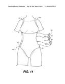 Compression Garment for Postpartum Women diagram and image