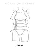 Compression Garment for Postpartum Women diagram and image