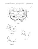 PROTECTIVE EYE MASK, PARTICULARLY FOR SKIING diagram and image