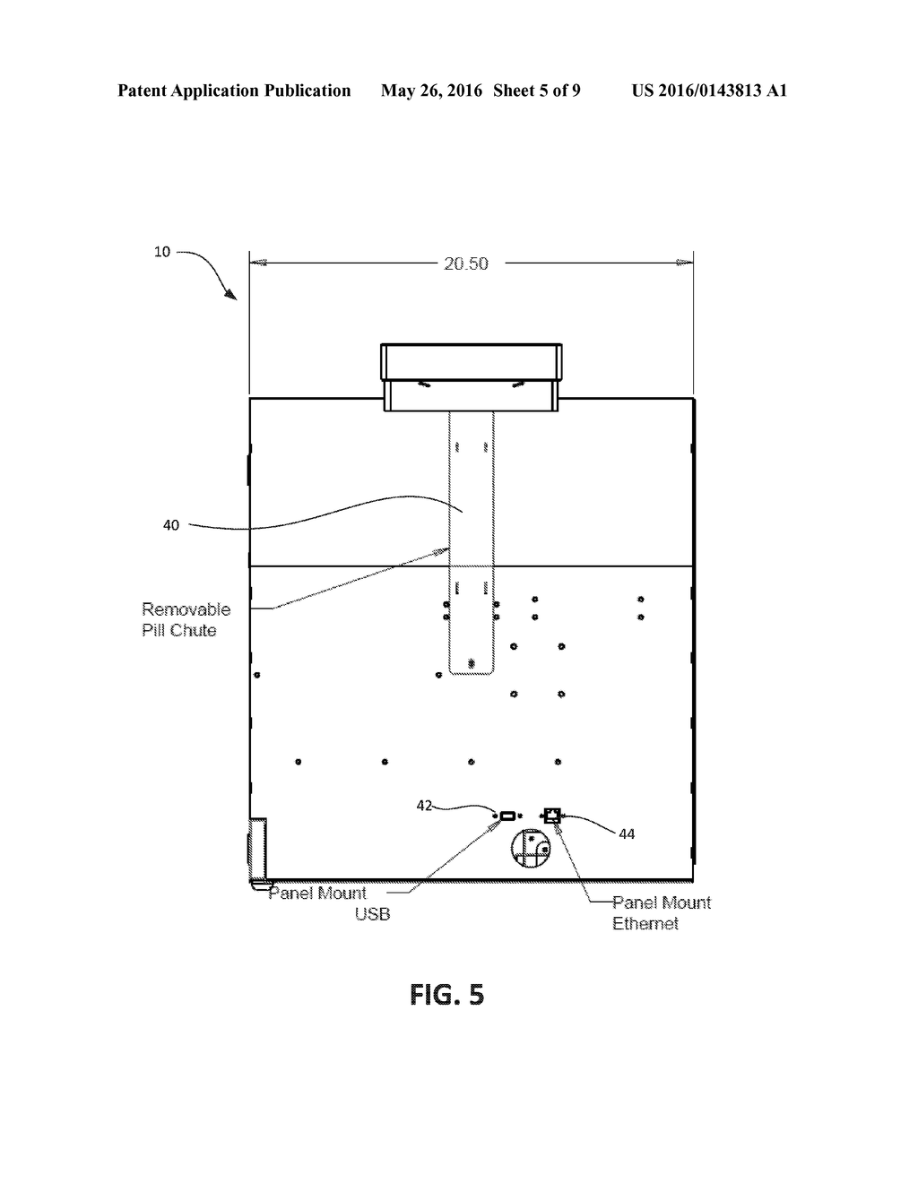 INTERACTIVE KIOSK FOR COUNTING, LABELING, AND SHIPPING OF RECALLED     MEDICATION CAPSULES - diagram, schematic, and image 06