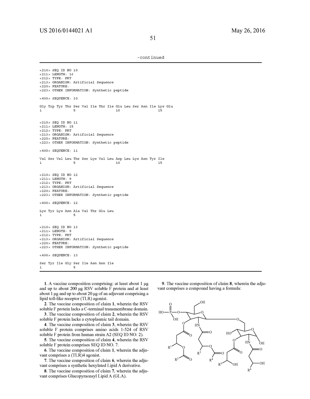 Vaccine Composition And Method Of Use - diagram, schematic, and image 116