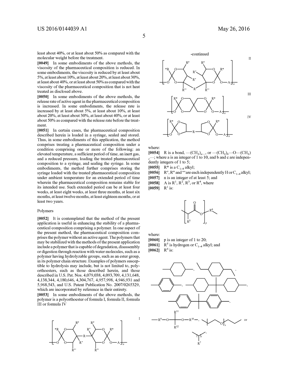 METHODS FOR ENHANCING STABILITY OF POLYORTHOESTERS AND THEIR FORMULATIONS - diagram, schematic, and image 16