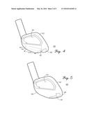 GOLF CLUB HEADS WITH CAVITIES AND RELATED METHODS diagram and image