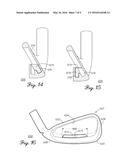 GOLF CLUB HEADS WITH CAVITIES AND RELATED METHODS diagram and image