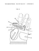 GOLF GLOVE WITH APERTURE FOR ENHANCED TACTILE CAPABILITIES diagram and image