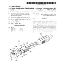 HAND TOOL HAVING A HEAD WHICH IS POSITION-ADJUSTABLE AND LOCKABLE RELATIVE     TO A HANDLE diagram and image