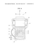 TEACHING APPARATUS USED FOR OPERATION OF INDUSTRIAL ROBOT diagram and image