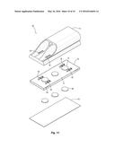 MARKER HOLDER AND ERASER diagram and image