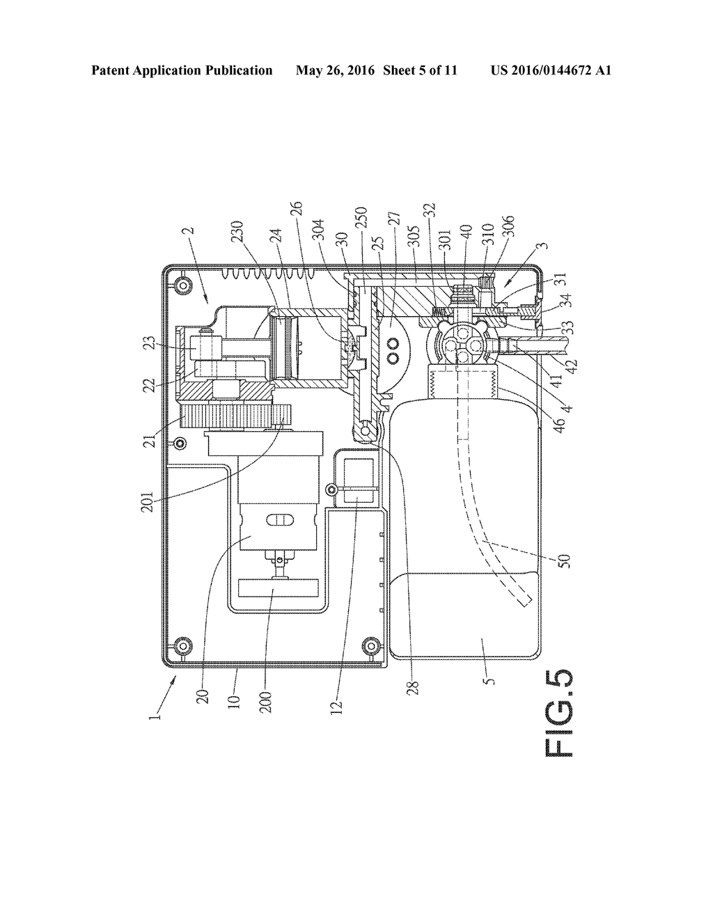 AIR COMPRESSOR ABLE TO INFLATE AND REPAIR TIRE - diagram, schematic, and image 06