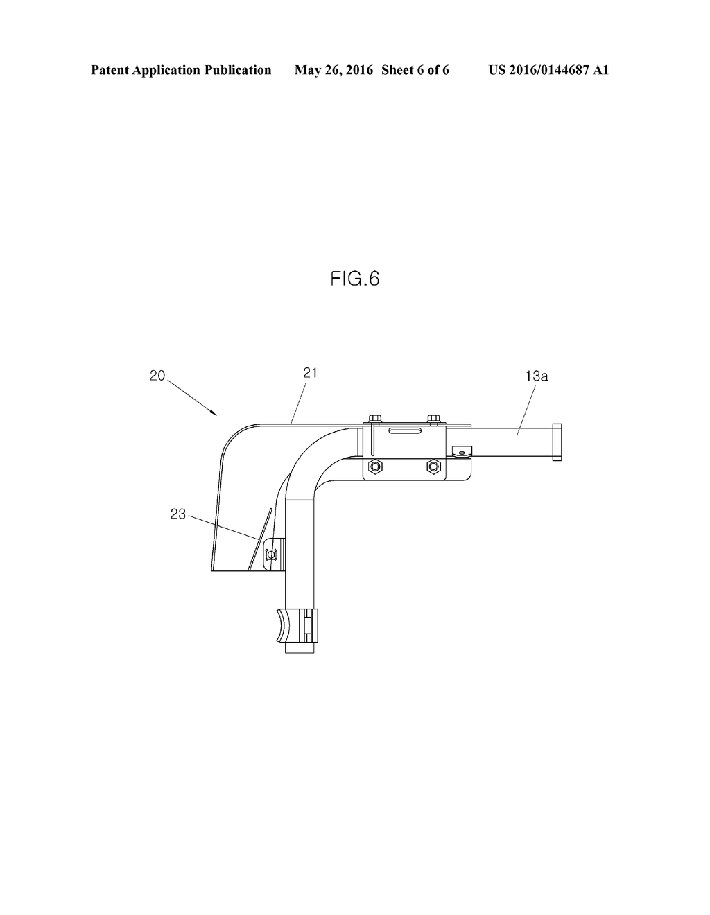 RADIATOR HAVING AIR GUIDE FOR PREVENTING HEAT DAMAGE IN A VEHICLE - diagram, schematic, and image 07