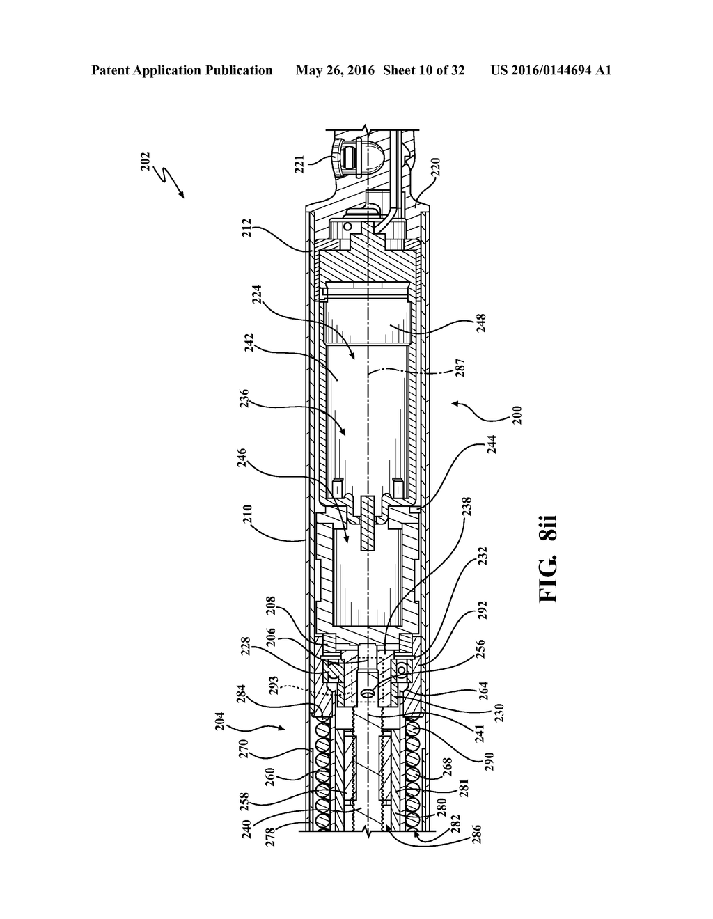 ELECTROMECHANICAL STRUT WITH MOTOR-GEARBOX ASSEMBLY HAVING DUAL STAGE     PLANETARY GEARBOX - diagram, schematic, and image 11