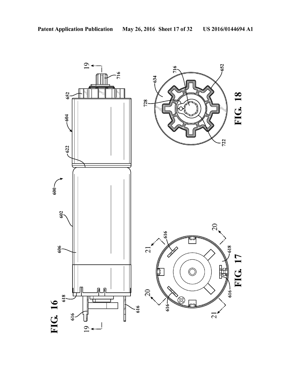 ELECTROMECHANICAL STRUT WITH MOTOR-GEARBOX ASSEMBLY HAVING DUAL STAGE     PLANETARY GEARBOX - diagram, schematic, and image 18