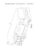 VERTICALLY-ADJUSTABLE BED AND CLOSET FOR A RECREATIONAL VEHICLE diagram and image