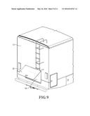 VERTICALLY-ADJUSTABLE BED AND CLOSET FOR A RECREATIONAL VEHICLE diagram and image