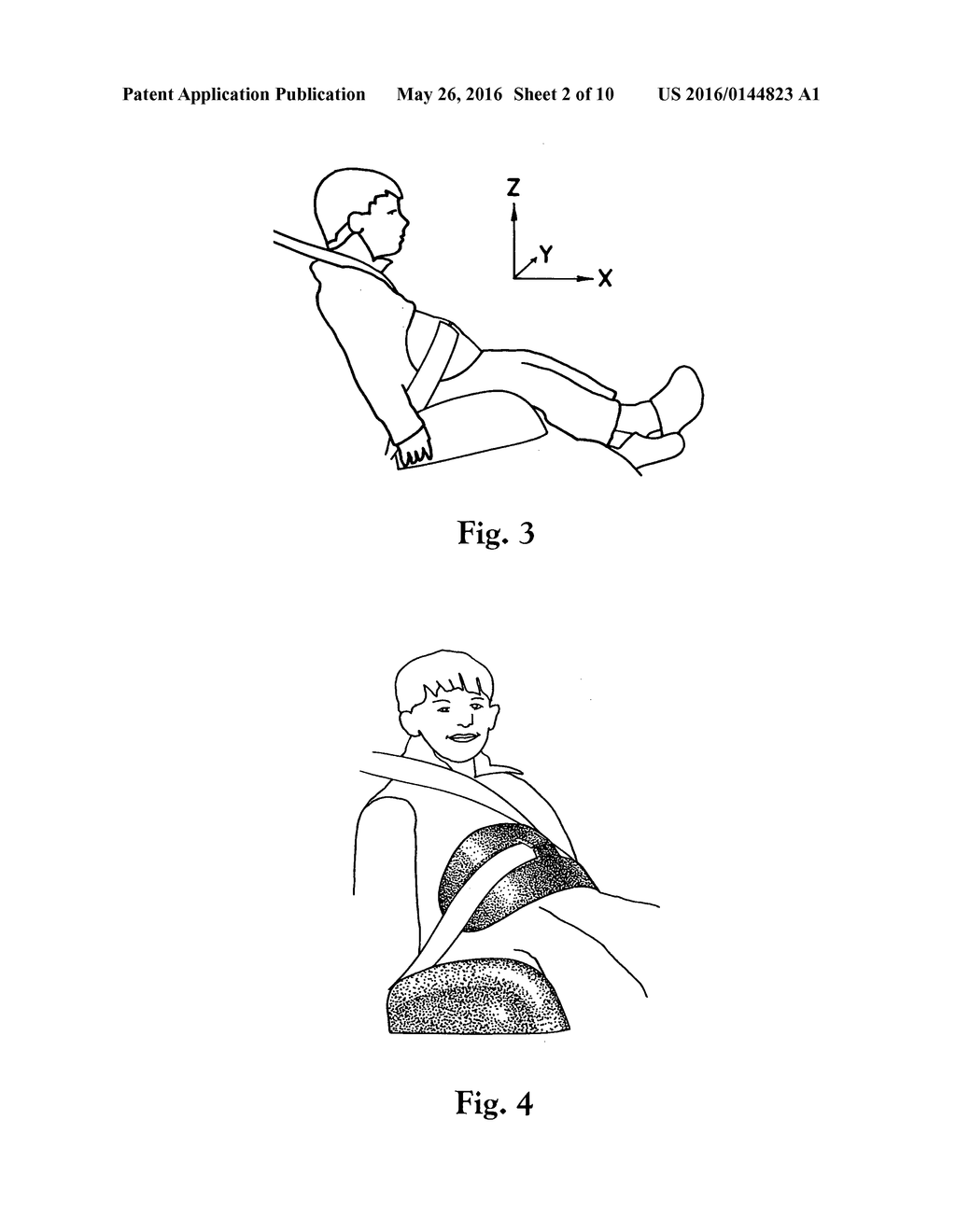 Vehicular child restraint and child protection system - diagram, schematic, and image 03