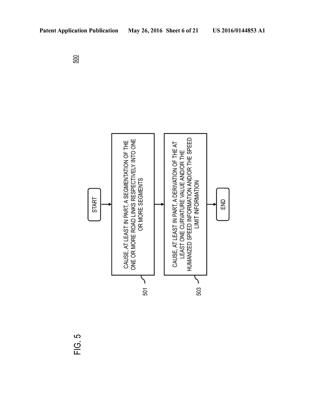 METHOD AND APPARATUS FOR PROVIDING NOTIFICATIONS BASED ON RANKING OF ROAD     LINKS - diagram, schematic, and image 07