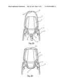 STROLLER FOR A CHILD WHICH IS CONVERTIBLE INTO BICYCLE TRAILER diagram and image