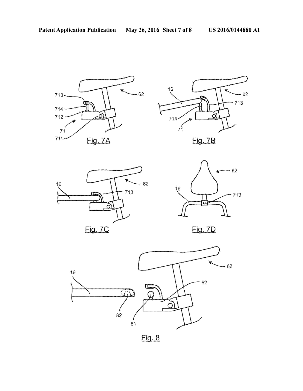 STROLLER FOR A CHILD WHICH IS CONVERTIBLE INTO BICYCLE TRAILER - diagram, schematic, and image 08