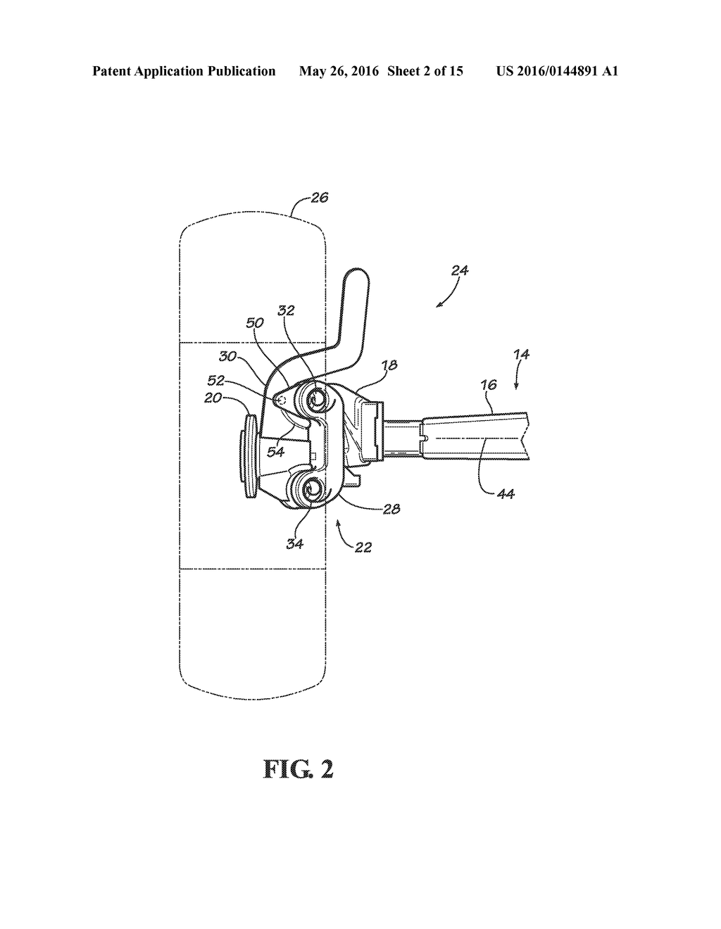 Axle Assembly for a Vehicle with a Double Kingpin Hinge Arrangement - diagram, schematic, and image 03