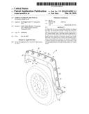 Vehicle Fender Flare With An Integral Mud Flap diagram and image