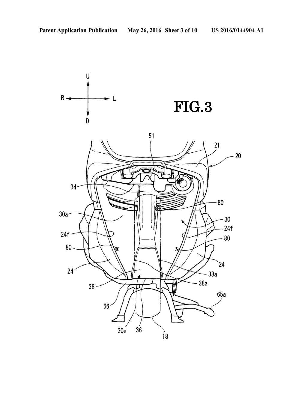 MOTORCYCLE BODY COVER CONSTRUCTION - diagram, schematic, and image 04