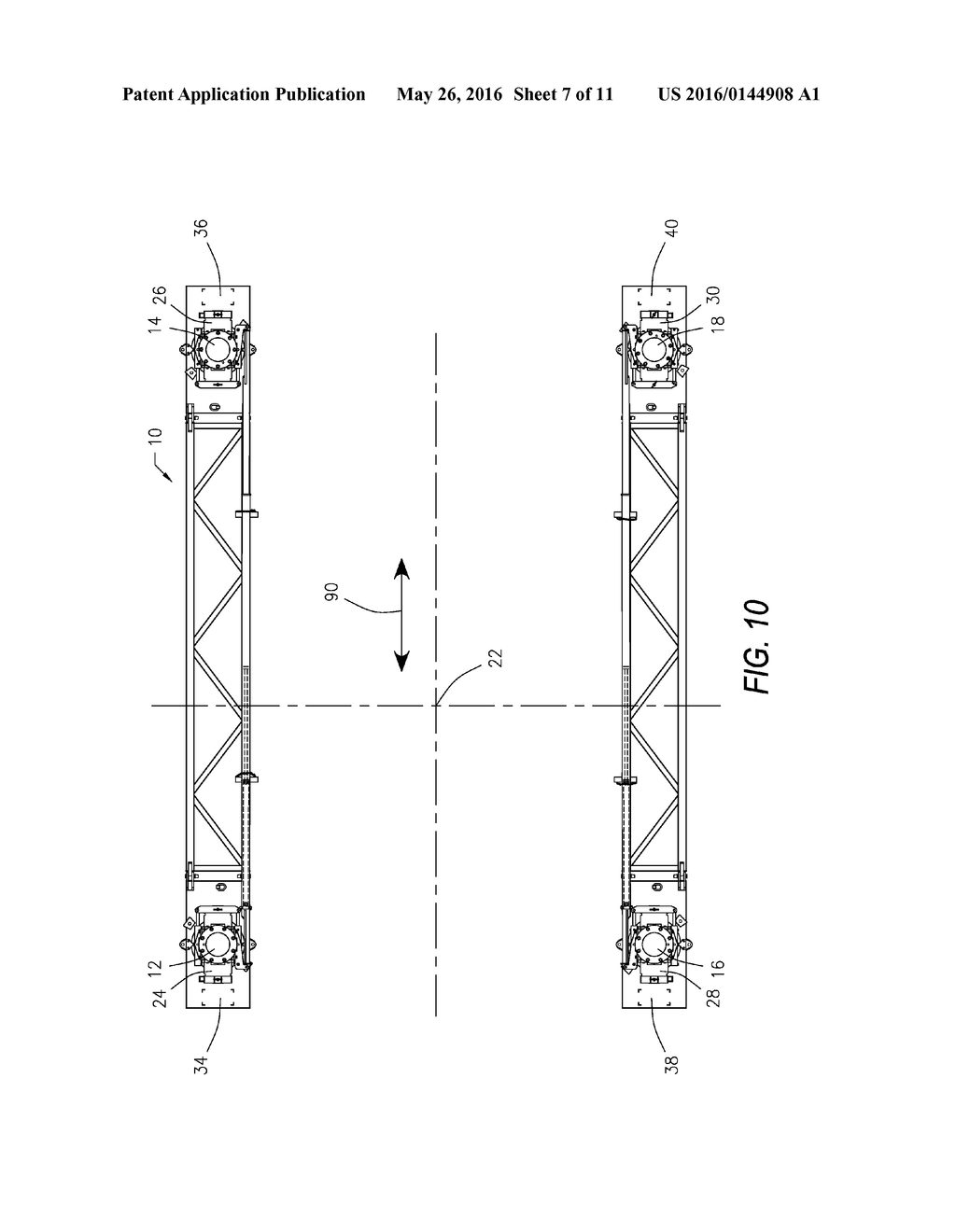 RIG MOVEMENT AND ROTATION ASSEMBLY - diagram, schematic, and image 08