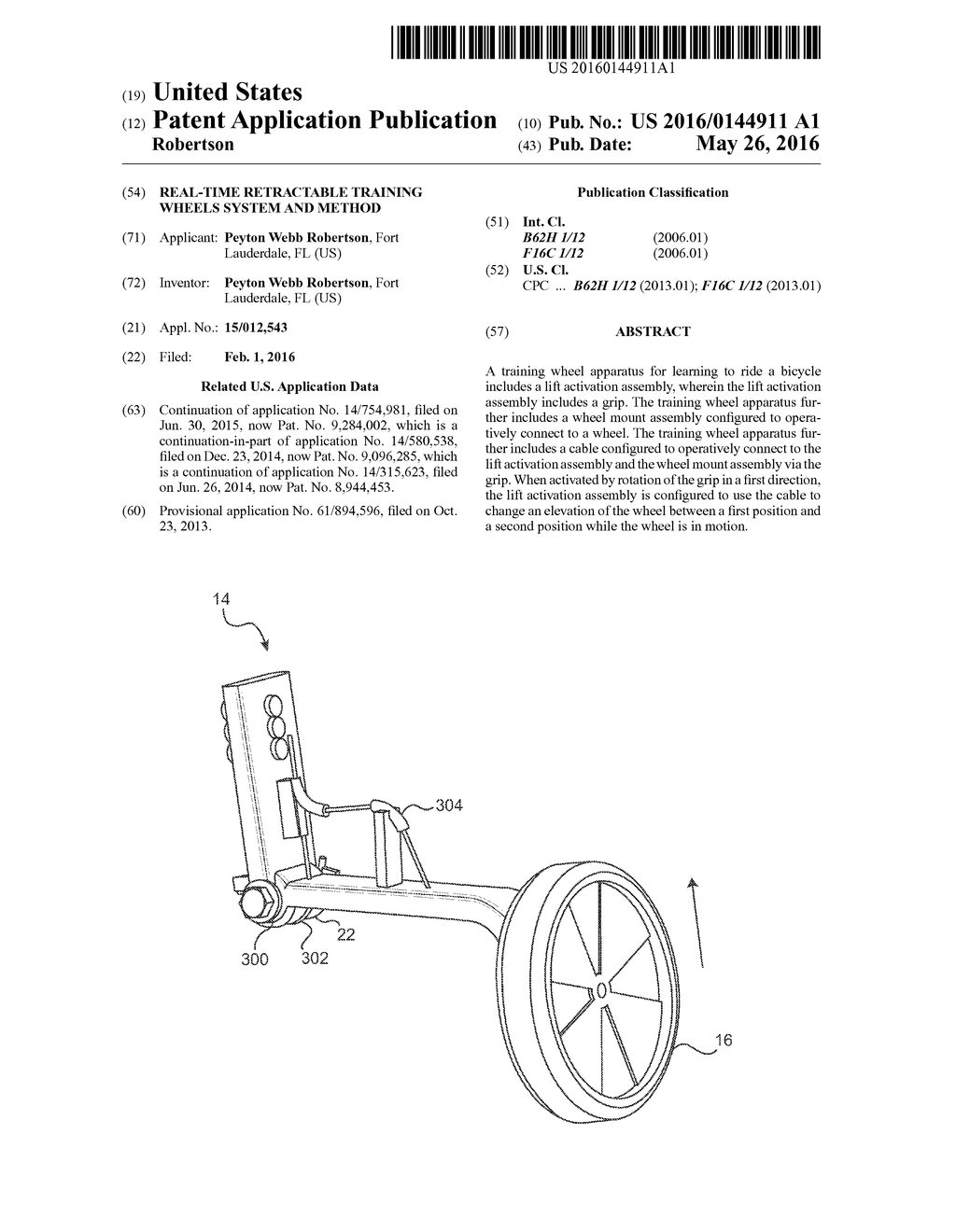 REAL-TIME RETRACTABLE TRAINING WHEELS SYSTEM AND METHOD - diagram, schematic, and image 01