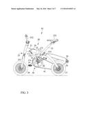 Foldable Riding Vehicle diagram and image