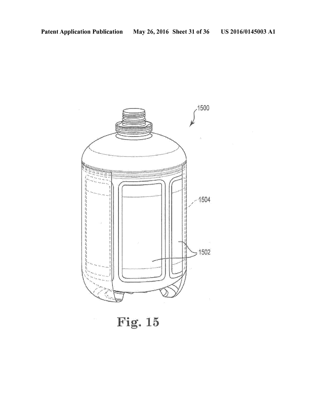 NESTED BLOW MOLDED LINER AND OVERPACK AND METHODS OF MAKING SAME - diagram, schematic, and image 32