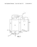 MERCHANDISE STORAGE AND DISPLAY CONTAINER WITH SECURITY INSERT diagram and image