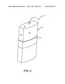 MERCHANDISE STORAGE AND DISPLAY CONTAINER WITH SECURITY INSERT diagram and image