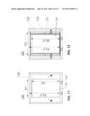 MODULAR SHIPPING CONTAINER HAVING HINGED DOORS, SYSTEM, AND METHOD diagram and image